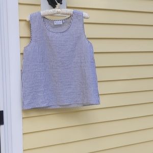 HABITAT Striped Seersucker Sleeveless Shirt
